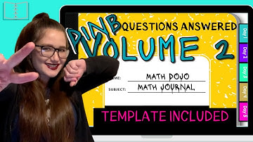 Digital Interactive Notebook - Volume 2 (Your Questions Answered + Free Template with Linked Pages)