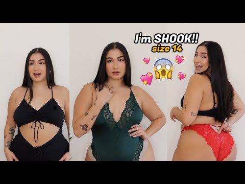 SAVAGE X FENTY on a SIZE 14 (try-on haul)