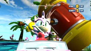 AMY Monkey Target 3 Laps Expert (Request) Sonic & Sega All-Stars (2022) screenshot 1