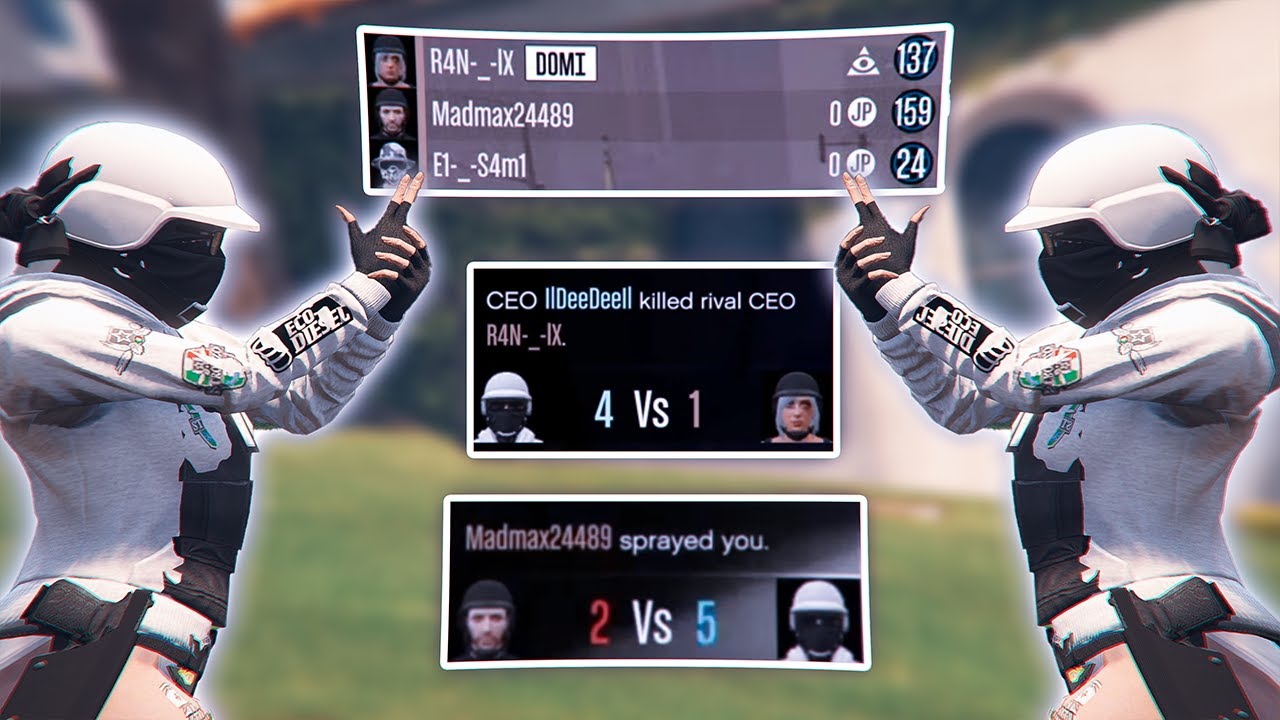 TOXIC EGIRL And Her WANNABE TRYHARD SIMPS Get DESTROYED By TWIN FEMALE Players On GTA 5 Online!!