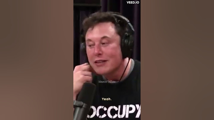 Elon Musk Talks About Underground Tunnels!