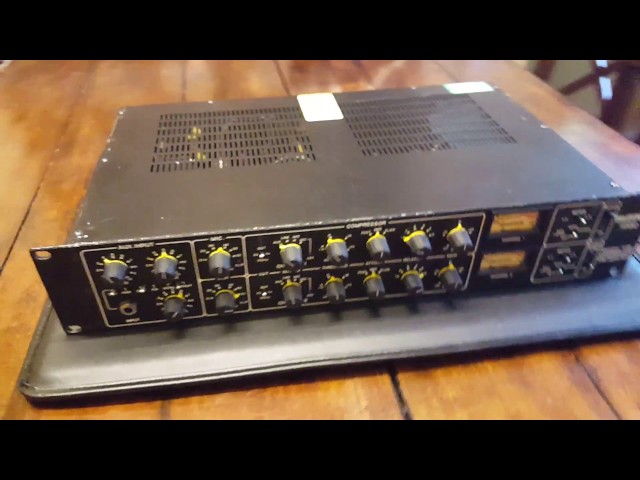 DRAWMER 1960 BRITISH VACUUM TUBE STEREO 2 CHANNEL COMPRESSOR