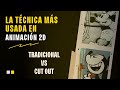 TRADICIONAL VS⚡ CUT OUT   - ¿Cuál es la técnica 2D más usada?