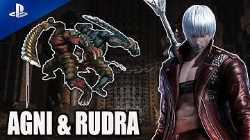 Devil May Cry 3: HD Collection - Agni & Rudra Boss Fight (4K 60FPS)