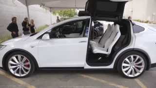 Tesla Model X тест драйв на русском