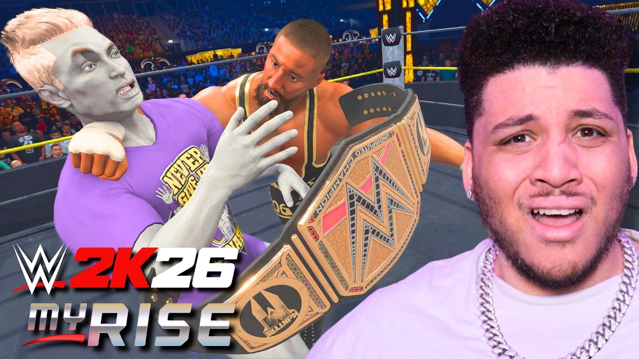 I Beat The ENTIRE WWE 2K26 MyRISE on Legend Difficulty!
