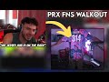 Tarik reacts to fns doing the walkout with prx