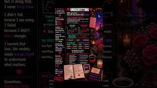 Underfitting | Machine Learning | #machinelearning #datascience #ai #shorts #youtubeshorts #trending
