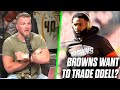 Pat McAfee Reacts To The Browns Looking To Trade Odell Beckham Jr Rumors