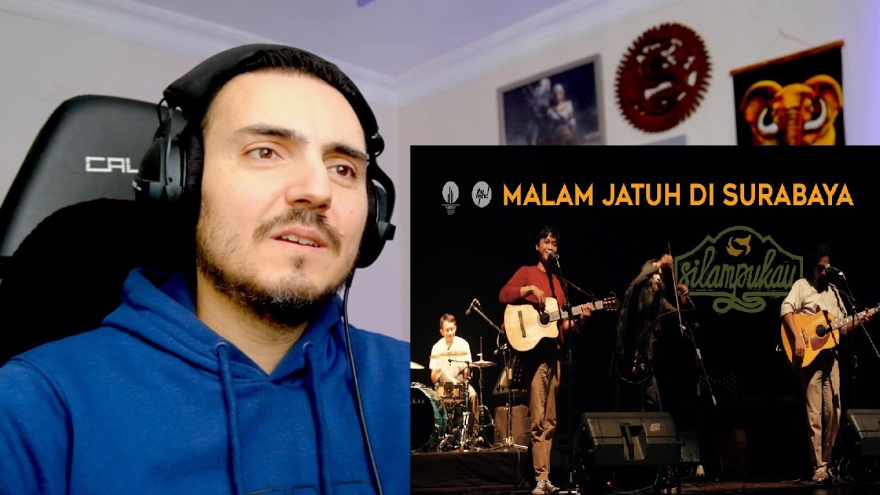 Silampukau - Malam Jatuh Di Surabaya Live | Silampukau dan Kawan-kawan (Part 1/4) Reaction