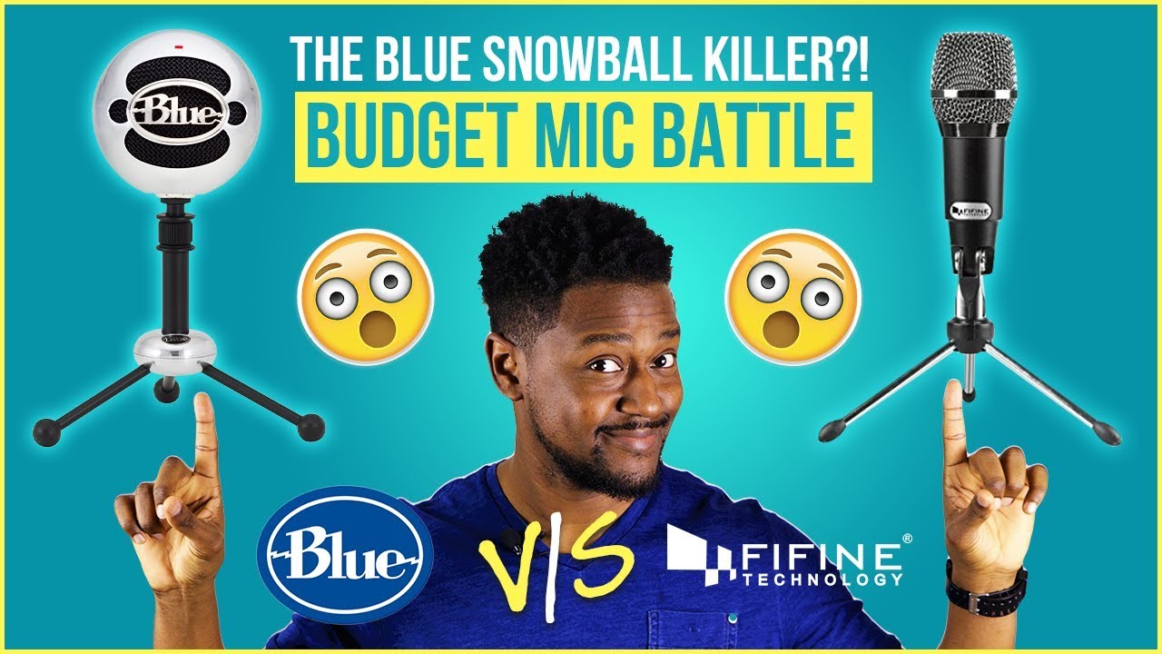 Blue Snowball vs Fifine K668  🎤 Best Budget Mics for Beginners! SHOW DOWN 😲