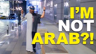 I'M NOT ARAB?!