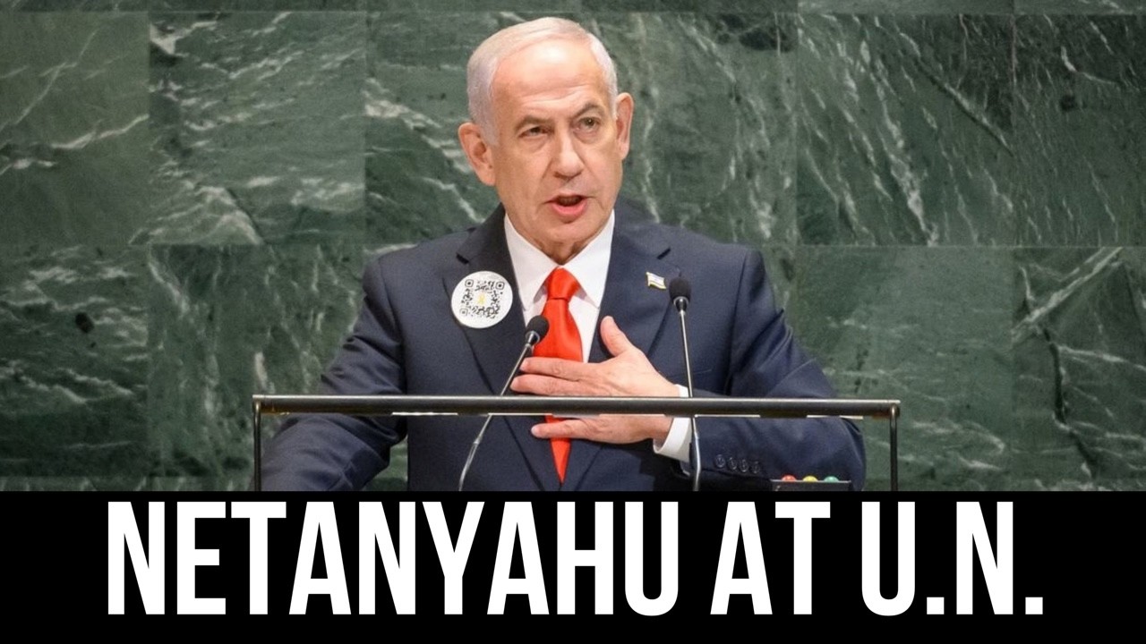 📱 Netanyahu Speaks at UN | LIVE