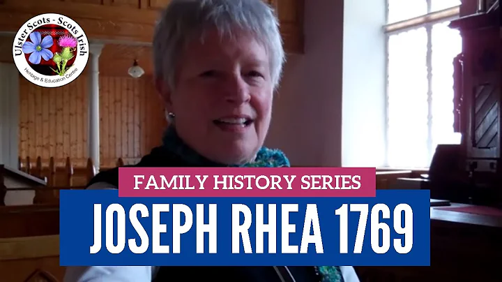 IRELAND to MARYLAND USA 1769 - Rev Joseph Rhea, Fa...
