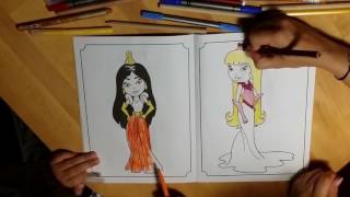 Ausmalen #1 Prinzessinnen,Feen, Elfen| Emmis Spielzeit screenshot 2