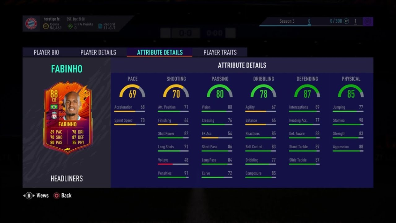 FIFA 21 - HEADLINERS FABINHO PLAYER REVIEW!