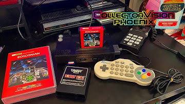 Playing ColecoVision Bosconian SGM Game on CollectorVision Phoenix!