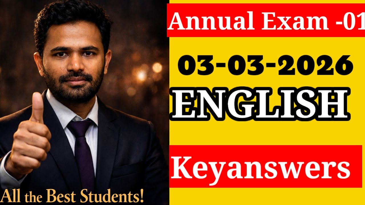 2puc english keyanswers of annual exam 2025-26
