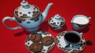 Треснутое печенье с турецким кофе Треснутое печенье с турецким кофе