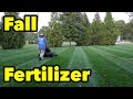 Fall Fertilizer For Cool Season Lawns