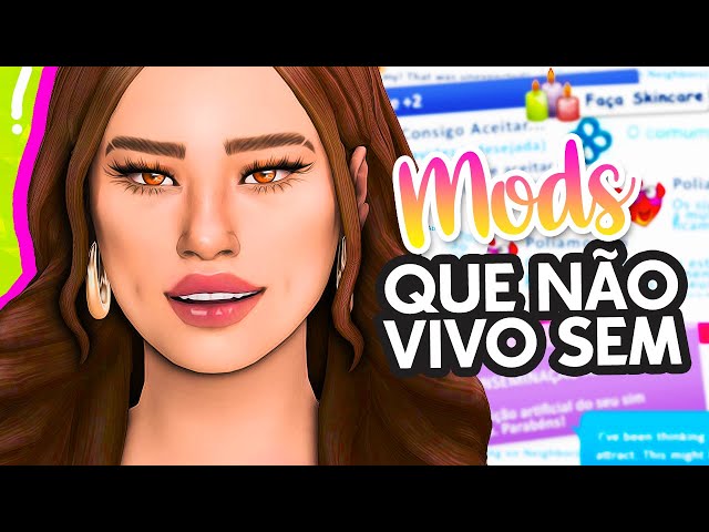 Bruuberry — OS MELHORES MODS P/ THE SIMS 4 JOGO BASE! +