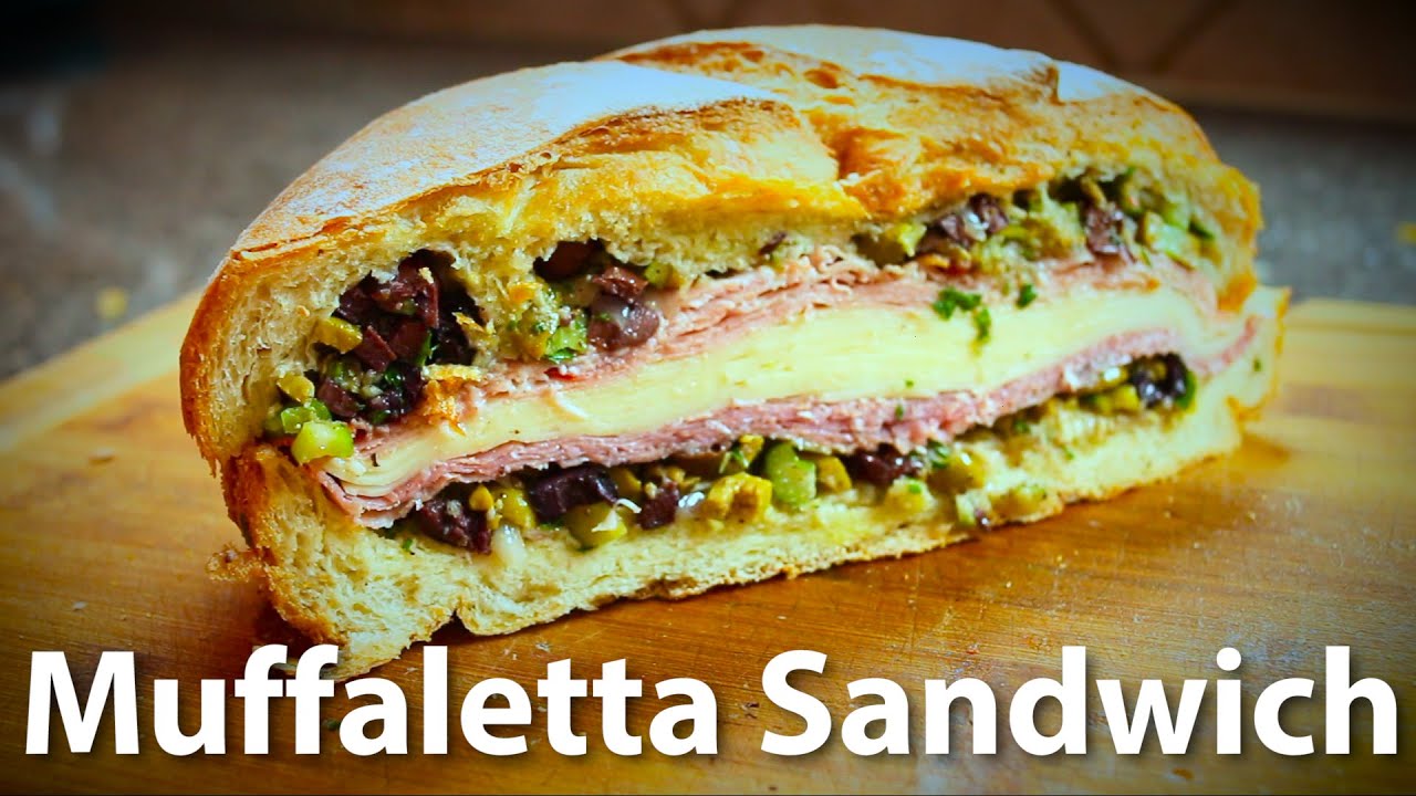 Easy Muffaletta Sandwich Recipe YouTube
