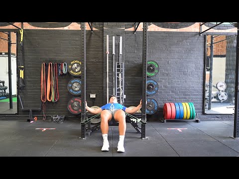 Banded Isometric Single Leg Thrust | Hamstring | Strength and Conditioning Exercises