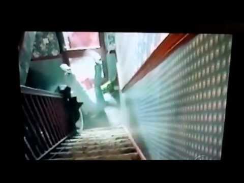 Guy falling down stairs from a hoover LOL