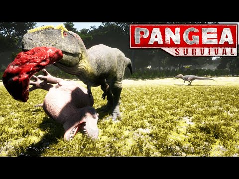 Видео: ТИРАННОЗАВР БЕНЗОПИЛА | PANGEA SURVIVAL DEMO ► ОБЗОР | Прохождение