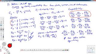 Theory of Elasticity-Lecture 21-Beltrami Michell equations