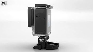 GoPro HERO4 Silver 3D model by 3DModels.org