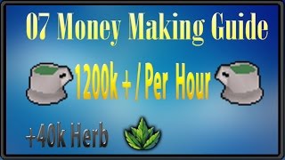 1200k/Hour Herblore Money Making Guide