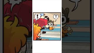 Tiger salvaje 😳Nerd y Jock Comic Español Latino #short