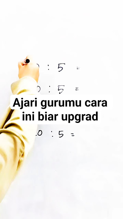 how to divide tens by the number 5