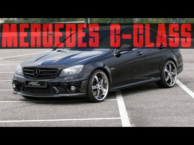 C63 AMG with mecxtreme3 1 piece wheels – MEC Design