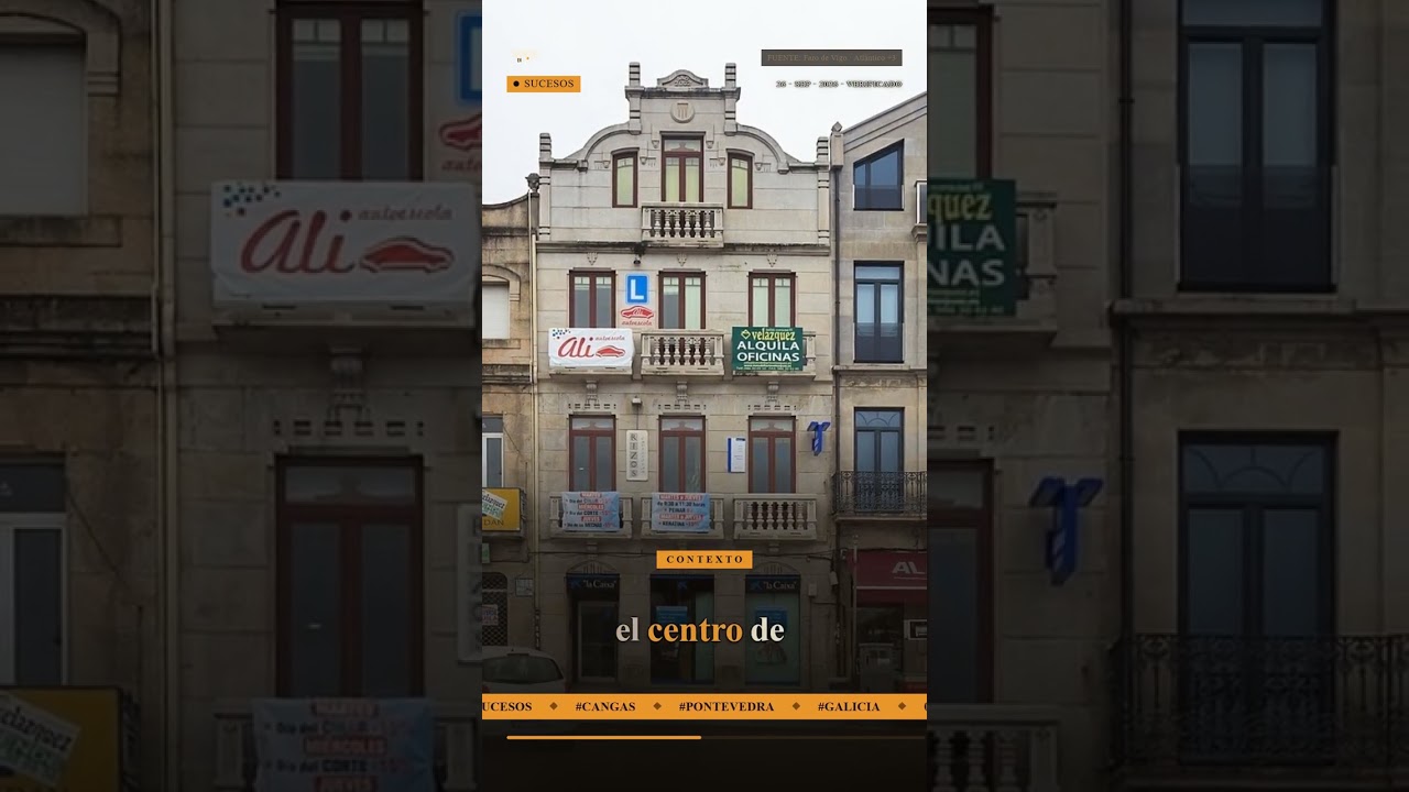 Le corta el cuello con una navaja a un joven en Cangas y lo detienen escondido en una casa #Shorts