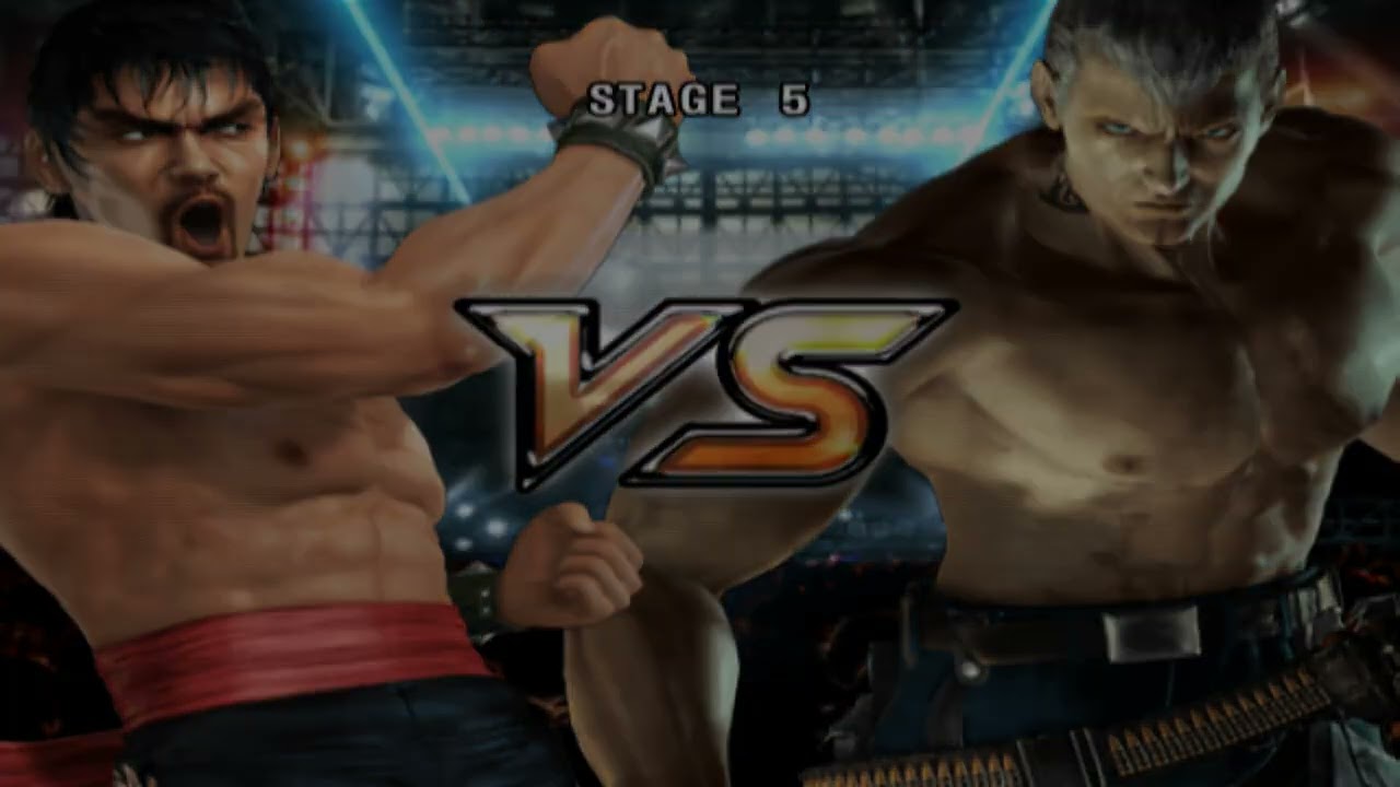 Tekken 5 Story Battle - Marshall Law (PCSX2)