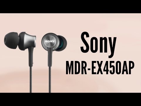 Видеообзор на Наушники Sony MDR-EX450AP  (Review Sony MDR-EX450AP headphones)