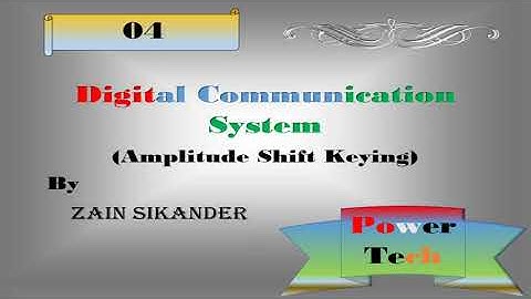 Introduction of Amplitude Shift Keying(ASK) ( Waveform, Bandwidth, Modulation and Demodulation)