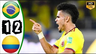 Brazil vs Colombia 1 - 2 Highlights & All Goals 2023 HD 🔥