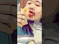 Animation Mukbang:Pate Bread With Omelette Eggs,Lap Chong And Soy Milk.Eating For Fun.#asmr#mukbang