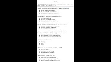 Listening B2, FCE Practice Plus 2 2015, Test 1, Part 4