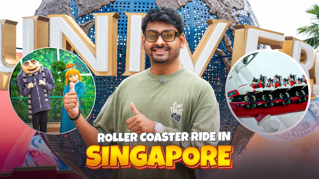 Deadly Roller Coaster Ride In Singapore | Vlog Ep. 5