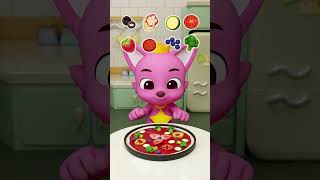 ¡Cocinemos una Pizza Saludable Juntos! #pinkfongespañol #kidsshorts