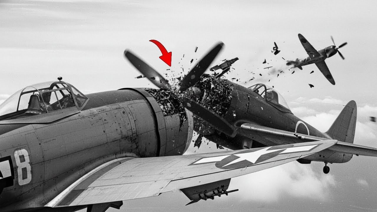 他們稱他的P-47為「肉刀」——5名日本戰鬥機飛行員在幾分鐘內就明白了原因