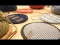 毛糸で描く、プラスチックキャンバス！コースターを作ってみました。　how to make plasticcanvas coaster