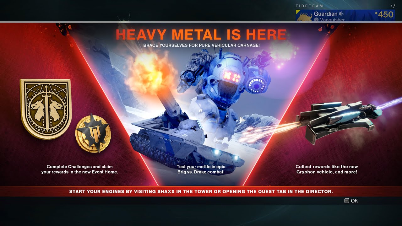 Heavy Metal 2025 Event - All Event Challenges, Quests & Rewards Quick Preview [Destiny 2]