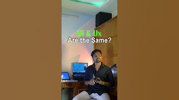 “Many think UI and UX are the same… but they’re not 👀“UI catches the eye 👀UX wins the heart ❤️