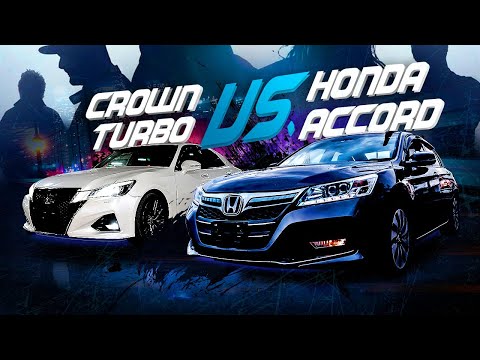 Crown против Accord⚔️ TURBO против электричества🧨 заезд до 100 км.⏱