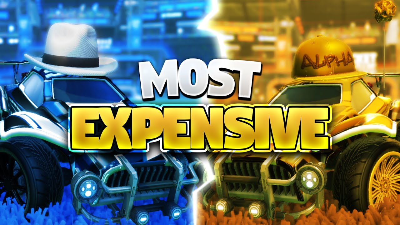 TOP 10 MOST EXPENSIVE ITEMS On Rocket League 2020 YouTube